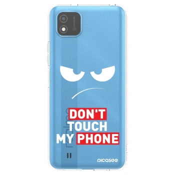 Picasee silikonska prozirna maskica za Realme C11 (2021) - Angry Eyes - Transparent