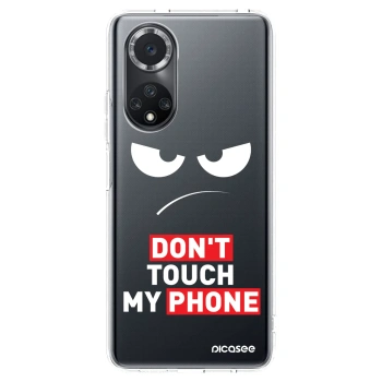 Picasee silikonska prozirna maskica za Huawei Nova 9 SE - Angry Eyes - Transparent