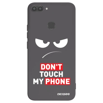 Maskica za Huawei P Smart - Angry Eyes - Transparent