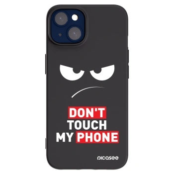 Picasee crna silikonska maskica za Apple iPhone 14 - Angry Eyes - Transparent
