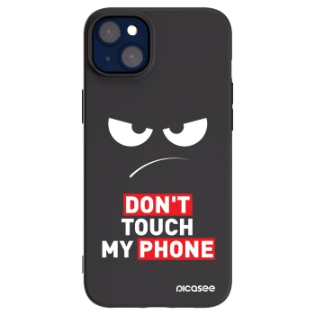 Picasee crna silikonska maskica za Apple iPhone 14 Plus - Angry Eyes - Transparent