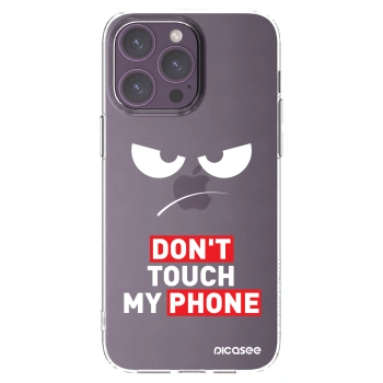Picasee silikonska prozirna maskica za Apple iPhone 14 Pro Max - Angry Eyes - Transparent