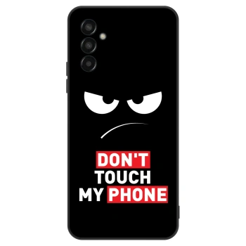 Maskica za Samsung Galaxy M13 M135F - Angry Eyes - Transparent