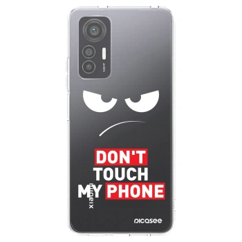 Picasee silikonska prozirna maskica za Xiaomi 12 Lite - Angry Eyes - Transparent