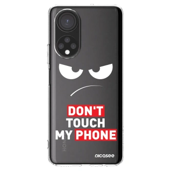 Picasee silikonska prozirna maskica za Honor X7 - Angry Eyes - Transparent