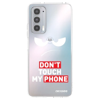 Maskica za Motorola Edge 20 - Angry Eyes - Transparent