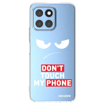 Picasee silikonska prozirna maskica za Honor X6 - Angry Eyes - Transparent
