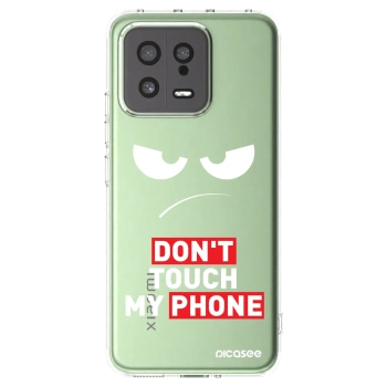 Picasee silikonska prozirna maskica za Xiaomi 13 - Angry Eyes - Transparent