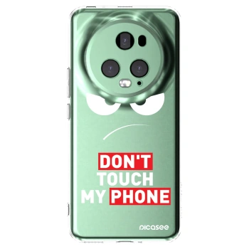 Picasee silikonska prozirna maskica za Honor Magic5 Pro - Angry Eyes - Transparent