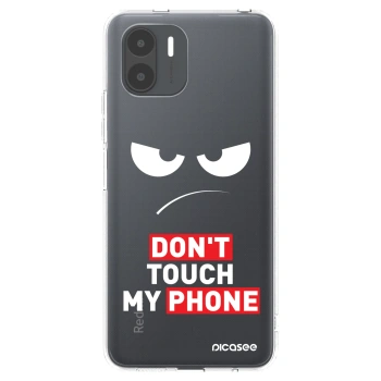 Picasee silikonska prozirna maskica za Xiaomi Redmi A2 - Angry Eyes - Transparent
