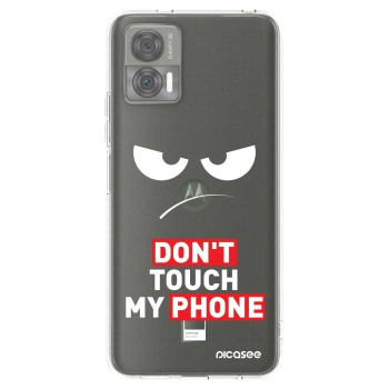 Picasee silikonska prozirna maskica za Motorola Edge 30 Neo - Angry Eyes - Transparent