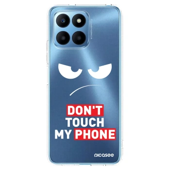 Picasee silikonska prozirna maskica za Honor 70 Lite - Angry Eyes - Transparent