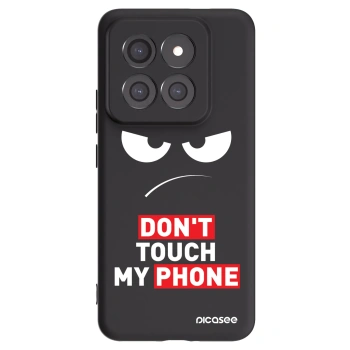 Picasee crna silikonska maskica za Xiaomi 14 Pro - Angry Eyes - Transparent