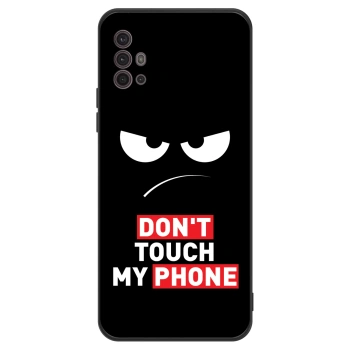 Maskica za Motorola Moto G30 - Angry Eyes - Transparent