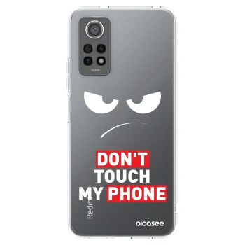 Picasee silikonska prozirna maskica za Xiaomi Redmi Note 12 Pro 4G - Angry Eyes - Transparent