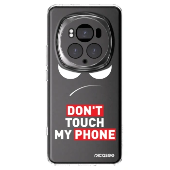 Picasee silikonska prozirna maskica za Honor Magic6 Pro - Angry Eyes - Transparent