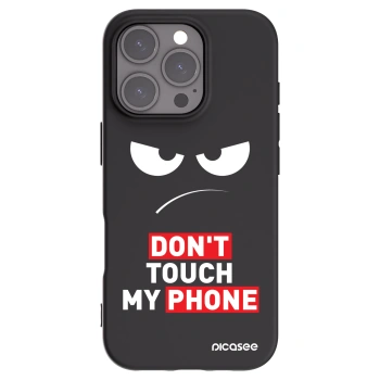 Picasee crna silikonska maskica za Apple iPhone 16 Pro - Angry Eyes - Transparent