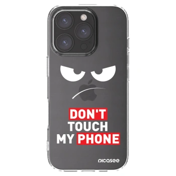 Picasee silikonska prozirna maskica za Apple iPhone 16 Pro - Angry Eyes - Transparent
