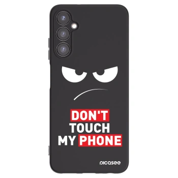 Picasee crna silikonska maskica za Samsung Galaxy A05s A057G - Angry Eyes - Transparent
