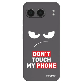 Picasee crna silikonska maskica za OnePlus Nord 4 - Angry Eyes - Transparent