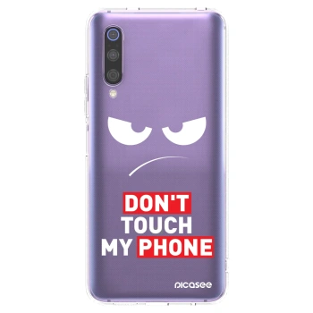 Picasee silikonska prozirna maskica za Xiaomi Mi 9 - Angry Eyes - Transparent
