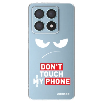 Picasee silikonska prozirna maskica za Xiaomi 14T Pro - Angry Eyes - Transparent