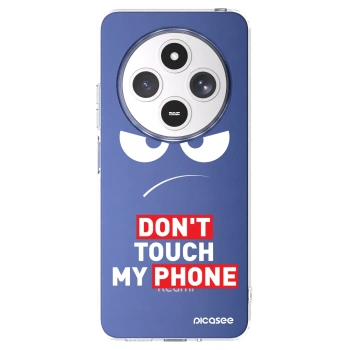 Picasee silikonska prozirna maskica za Xiaomi Redmi 14C - Angry Eyes - Transparent