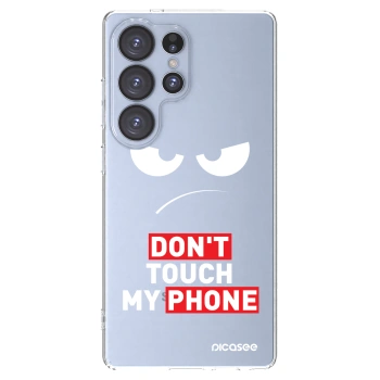 Picasee silikonska prozirna maskica za Samsung Galaxy S25 Ultra 5G - Angry Eyes - Transparent