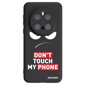 Picasee crna silikonska maskica za Honor Magic7 Pro 5G - Angry Eyes - Transparent