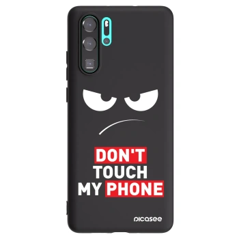 Maskica za Huawei P30 Pro - Angry Eyes - Transparent
