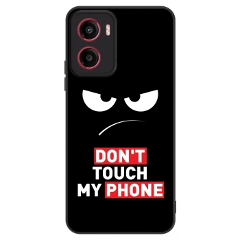 Maskica za Motorola Moto G05 - Angry Eyes - Transparent