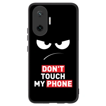 Maskica za Xiaomi Poco F7 Pro 5G - Angry Eyes - Transparent