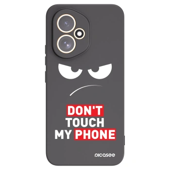 Picasee crna silikonska maskica za Honor 400 5G - Angry Eyes - Transparent