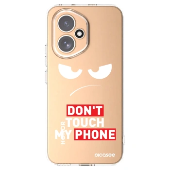 Picasee silikonska prozirna maskica za Honor 400 5G - Angry Eyes - Transparent