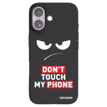 Picasee crna silikonska maskica za Apple iPhone 17 - Angry Eyes - Transparent