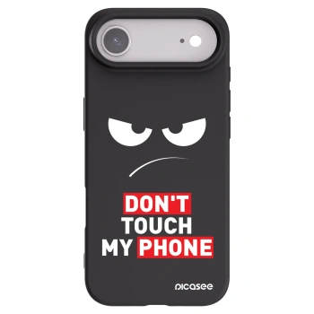 Picasee crna silikonska maskica za Apple iPhone Air - Angry Eyes - Transparent