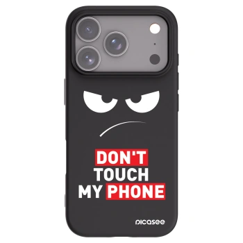 Picasee crna silikonska maskica za Apple iPhone 17 Pro - Angry Eyes - Transparent
