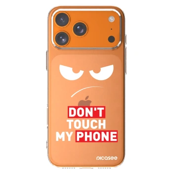 Picasee silikonska prozirna maskica za Apple iPhone 17 Pro Max - Angry Eyes - Transparent