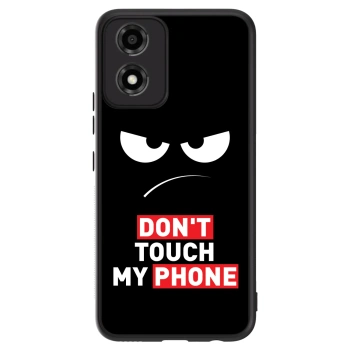 Maskica za Motorola Moto E14 - Angry Eyes - Transparent