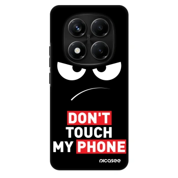 Maskica za Xiaomi Redmi Note 14 Pro+ 5G - Angry Eyes - Transparent