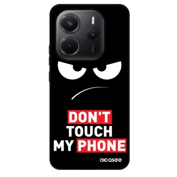 Maskica za Xiaomi Redmi Note 14 5G - Angry Eyes - Transparent