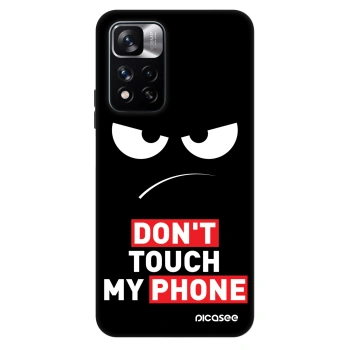 Maskica za Xiaomi Redmi Note 11 Pro 5G - Angry Eyes - Transparent