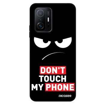 Maskica za Xiaomi 11T Pro - Angry Eyes - Transparent