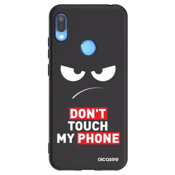 Maskica za Huawei Y6 2019 - Angry Eyes - Transparent