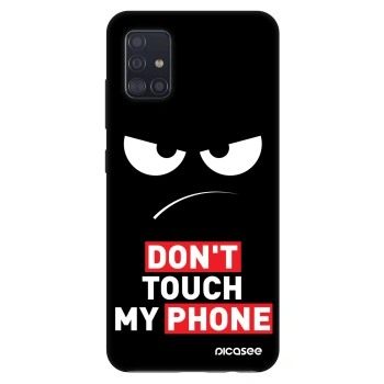 Maskica za Samsung Galaxy A51 A515F - Angry Eyes - Transparent