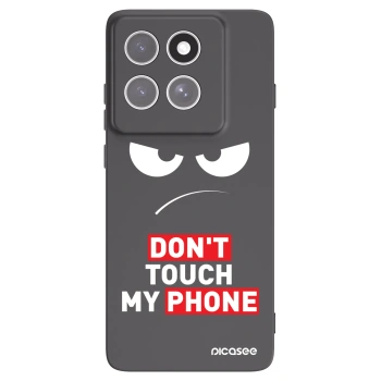 Picasee crna silikonska maskica za Motorola Edge 60 Pro - Angry Eyes - Transparent