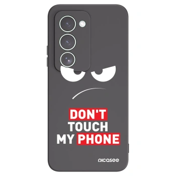 Picasee crna silikonska maskica za Xiaomi Redmi 15 5G - Angry Eyes - Transparent