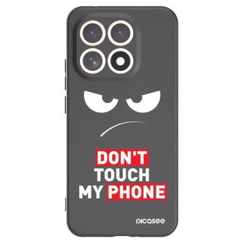 Picasee crna silikonska maskica za Xiaomi 15T - Angry Eyes - Transparent