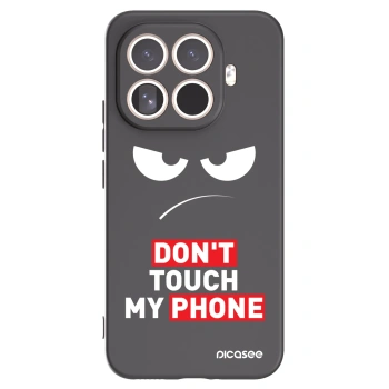 Picasee crna silikonska maskica za Xiaomi 15T Pro - Angry Eyes - Transparent