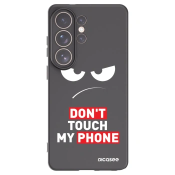 Picasee crna silikonska maskica za Samsung Galaxy S26 Ultra - Angry Eyes - Transparent